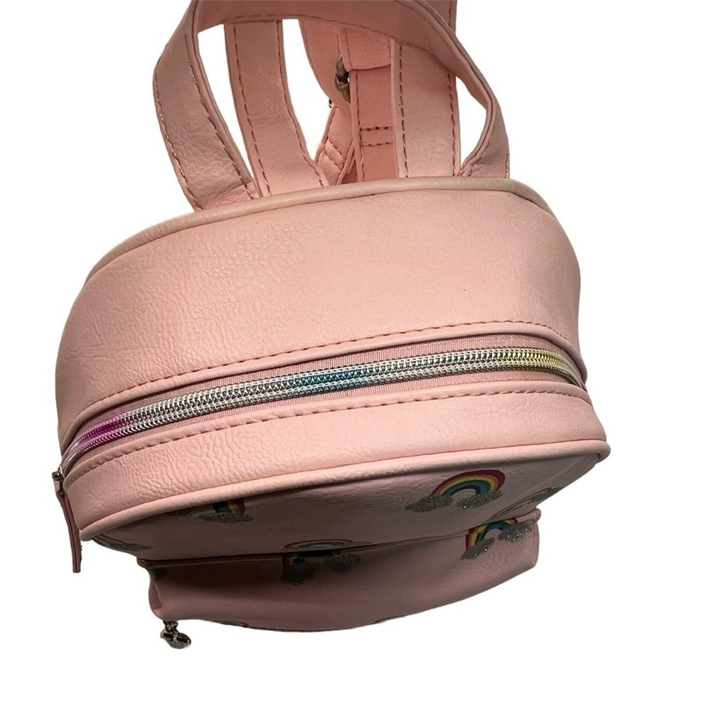 Miss Gwen's OMG Accessories Rainbow Backpack  Pink - Picture 3 of 12